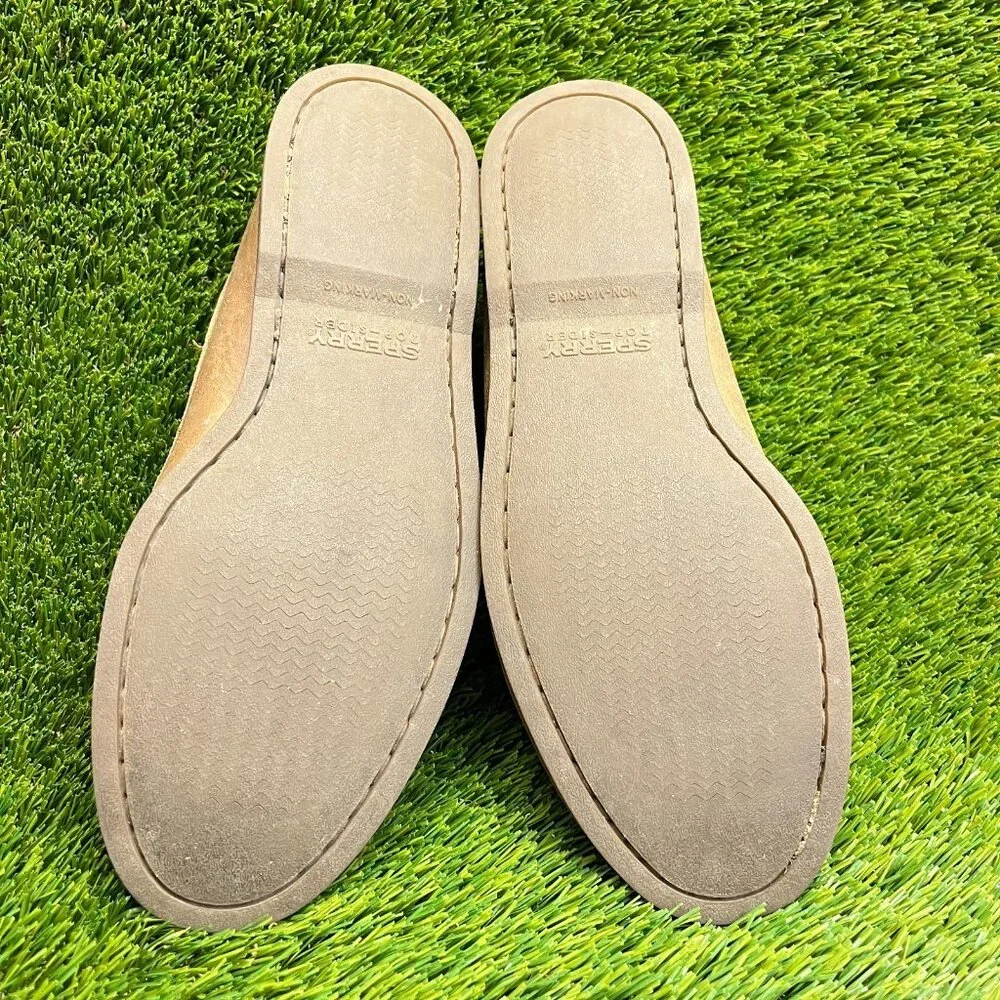 Sperry Authentic Original 2-Eye Mens Size 10 Brown Casual Leather Boat Shoes_7